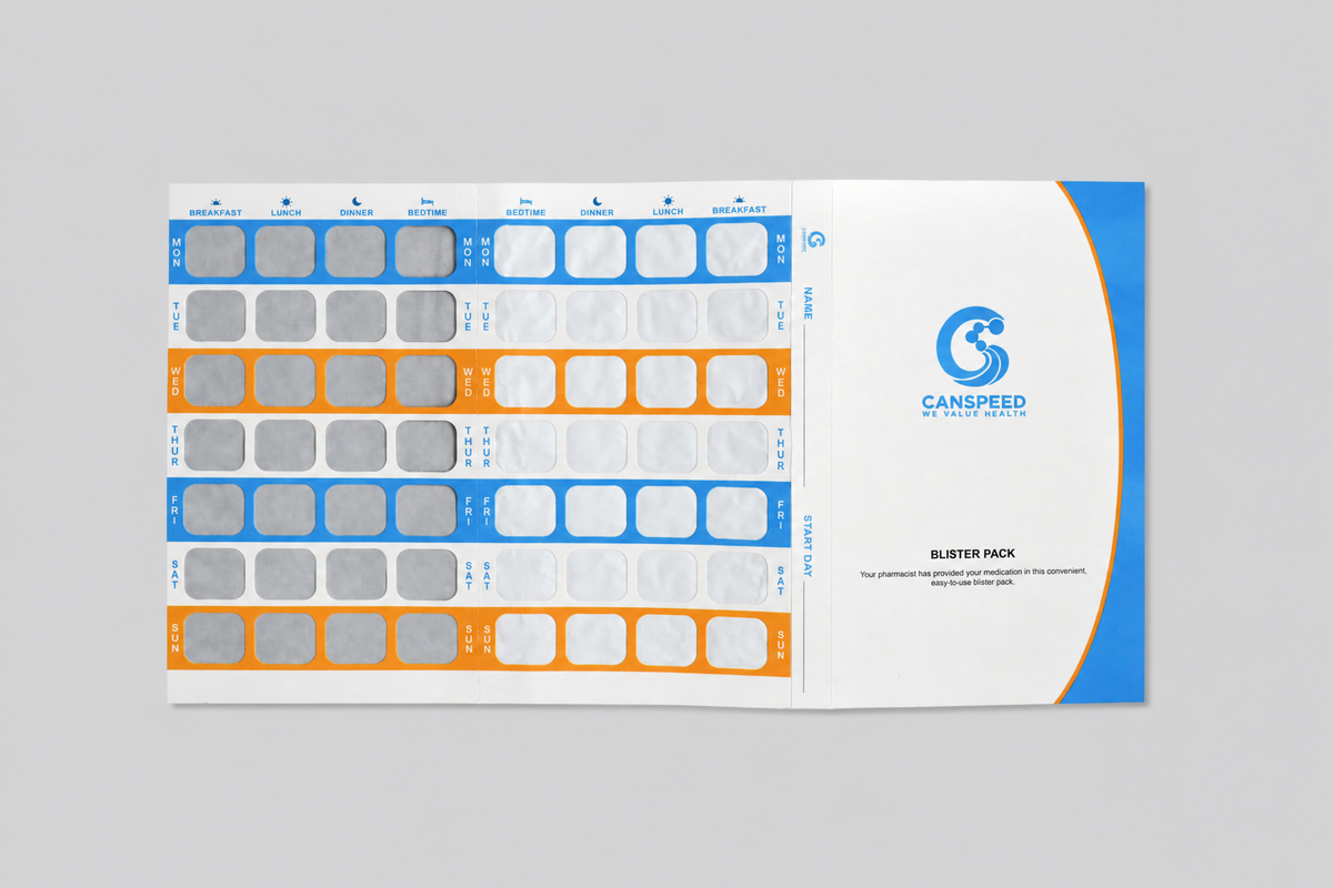 Book Pill Blister Pack