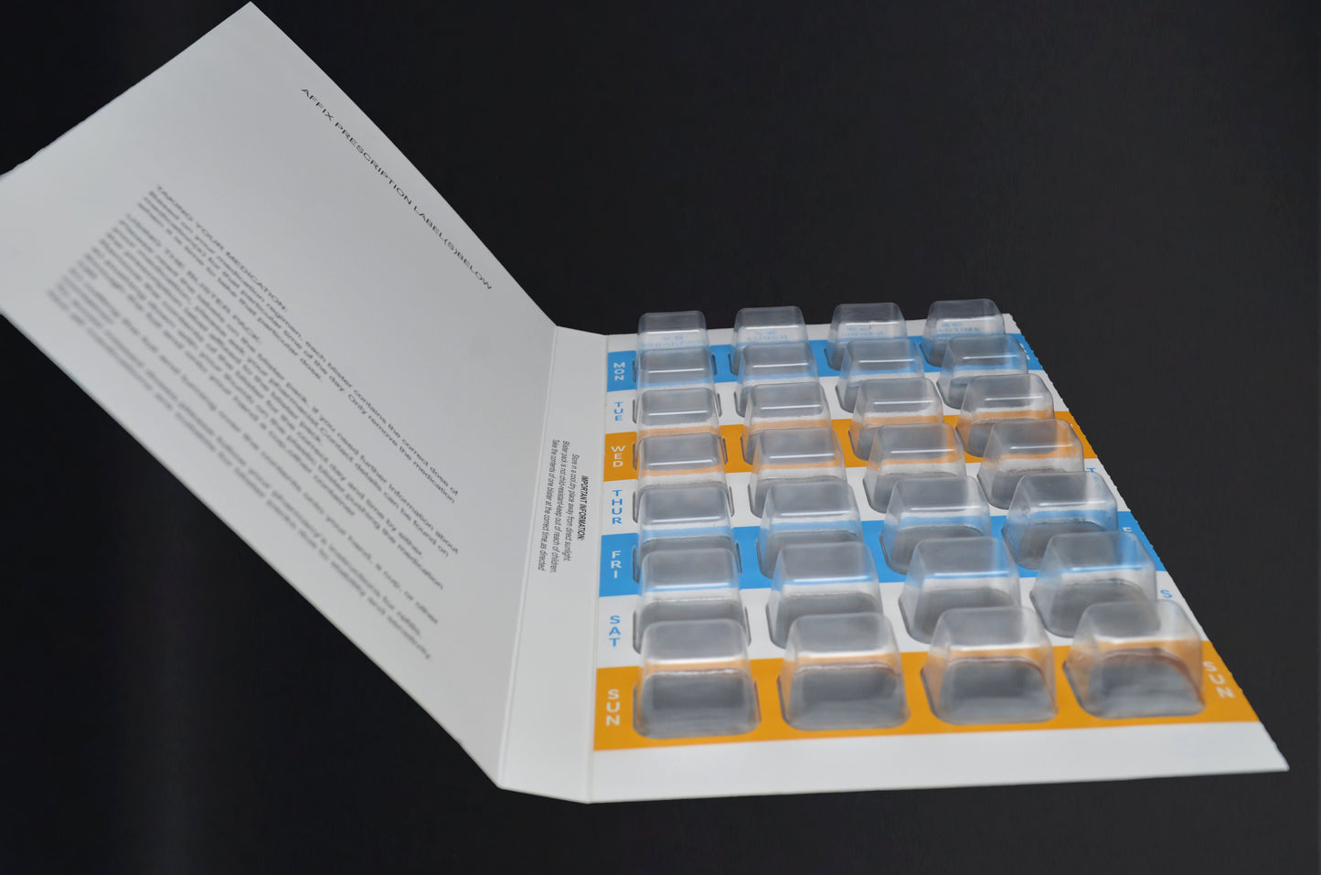 Book Pill Blister Pack