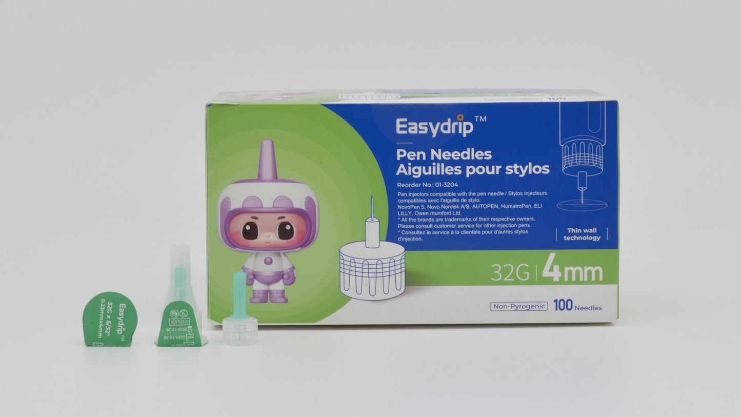 Insulin Pen Needle (Classic) - 1 Carton (20 Boxes)