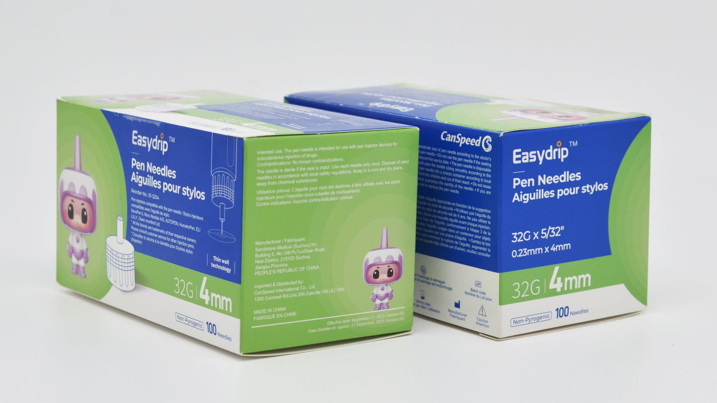 Insulin Pen Needle (Classic) - 1 Carton (20 Boxes)