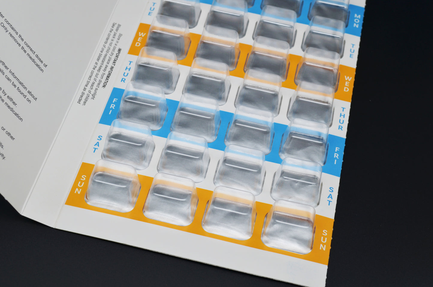 Book Pill Blister Pack